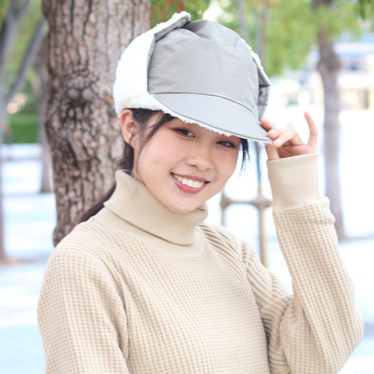 CHUMS チャムス 耳あて付き 帽子 防寒帽子 エルモゴアテックスウインドストッパーリバーシブルキャップ CH05-1333 | CHUMS | 06