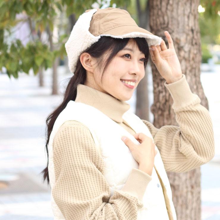 CHUMS チャムス 耳当て付き帽子 CHUMS キャンピングボアロシアンキャップ Camping Boa Russian Cap CH05-1351 | CHUMS | 04