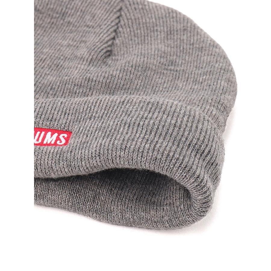CHUMS チャムス CHUMS Logo Short Knit Cap チャムスロゴショートニットキャップ CH05-1402 ニット帽 ビーニー ショート丈 浅め アクリル 帽子 | CHUMS | 08