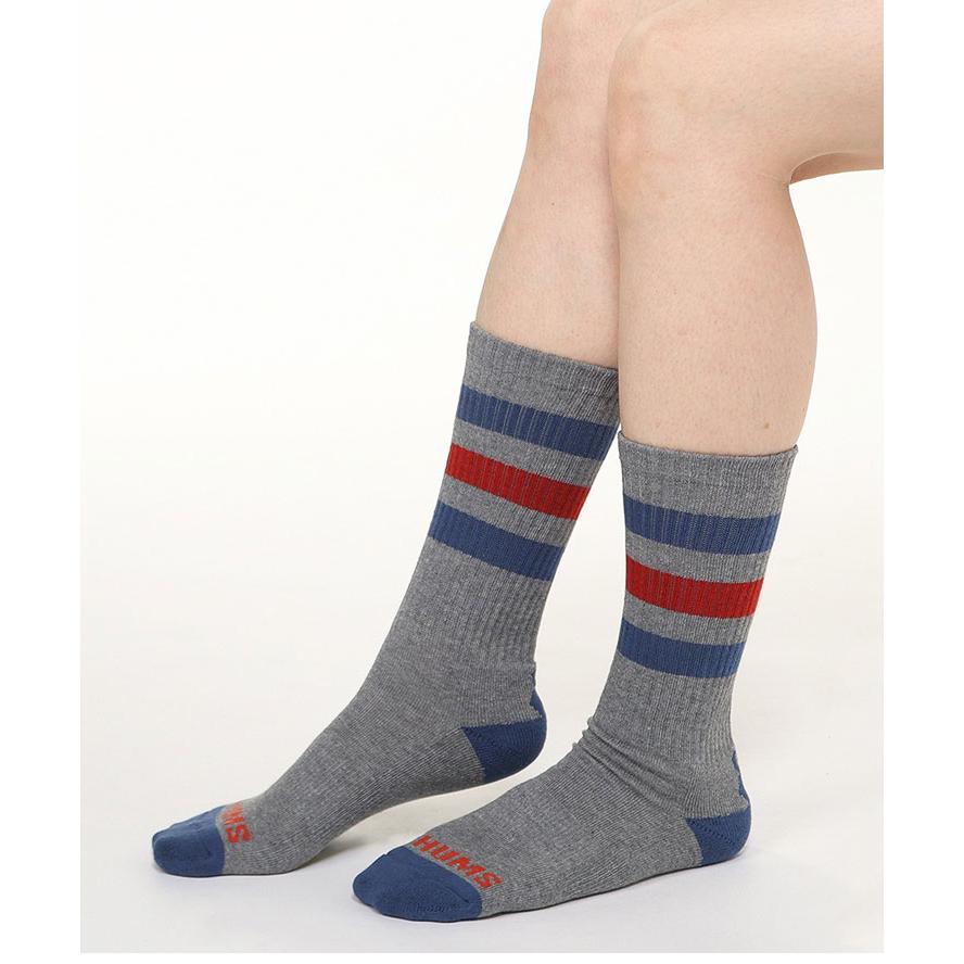 チャムス ソックス 靴下 CHUMS 3Pブービーミディアムソックス 3P Booby Medium Socks CH06-1129  メンズ レディース ３足セット 秋 冬 秋冬 | CHUMS | 04