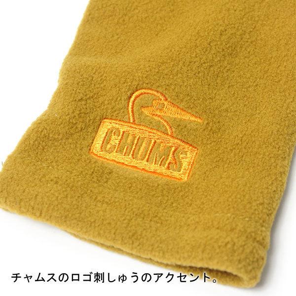 チャムス フリース 2021 新作 メンズ レディース 手袋 CHUMS リサイクルチャムリーフリースカフゲイター ミトン CH09-1220 | CHUMS | 05