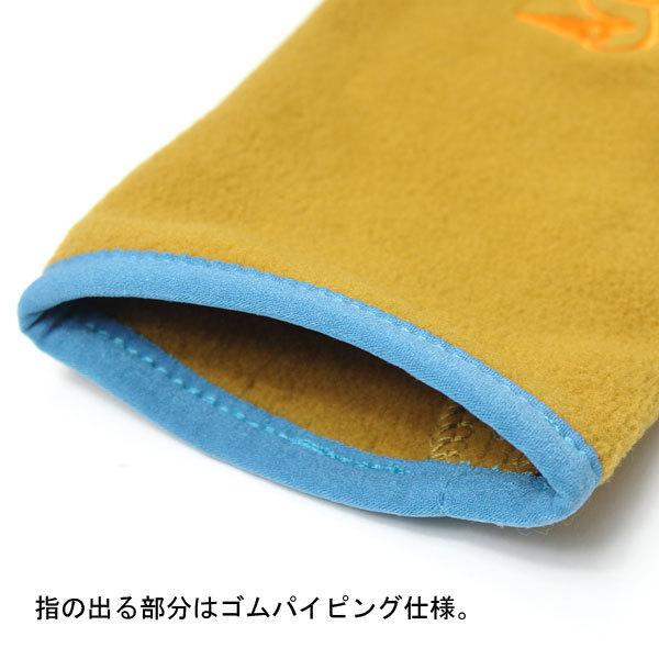 チャムス フリース 2021 新作 メンズ レディース 手袋 CHUMS リサイクルチャムリーフリースカフゲイター ミトン CH09-1220 | CHUMS | 06