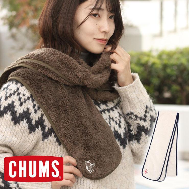 チャムス エルモフリースマフラー レディース メンズ CHUMS Elmo Fleece Muffler エルモ CH09-1264 ブランド 冬 秋冬 防寒 スノボ バイク | CHUMS