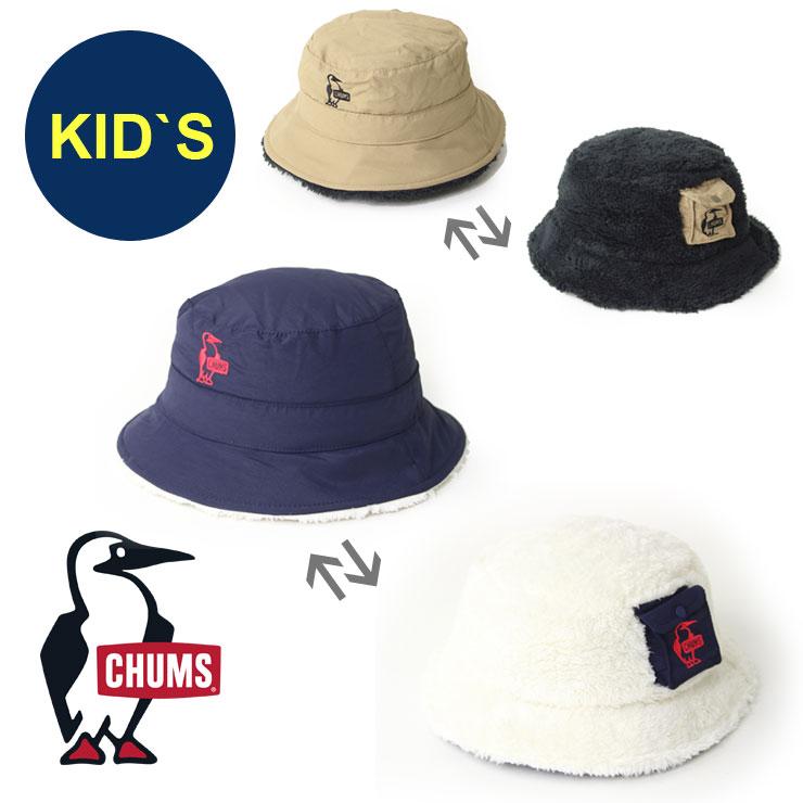 CHUMS チャムス  バケットハット キッズ エルモ フリース 帽子 CH25-1058 | CHUMS