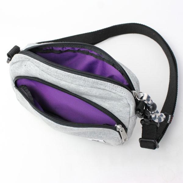 フェス バッグ ショルダー スポーティ チャムス ショルダーバッグ スウェット chums メンズ レディース キャンプ CH60-2701 | CHUMS | 10