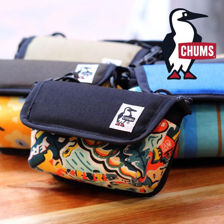 CHUMS Compact Camera Pouch Sweat Nylon チャムス コンパクトカメラポーチスウェットナイロン CH60-3458 | CHUMS