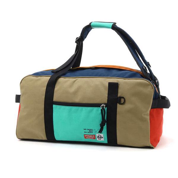 キャンプ バッグ ボストンバッグ 修学旅行 チャムス CHUMS × MONKEY MAGIC SMALL WAY BOSTON CH60-3498 大容量 夏 春夏 大阪 取り扱い店 | CHUMS | 08
