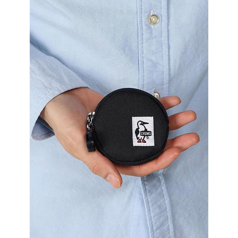 CHUMS チャムス Recycle Round Coin Case リサイクルラウンドコインケース コインケース CH60-3573 カラビナ ケース コイン ストラップ | CHUMS | 10