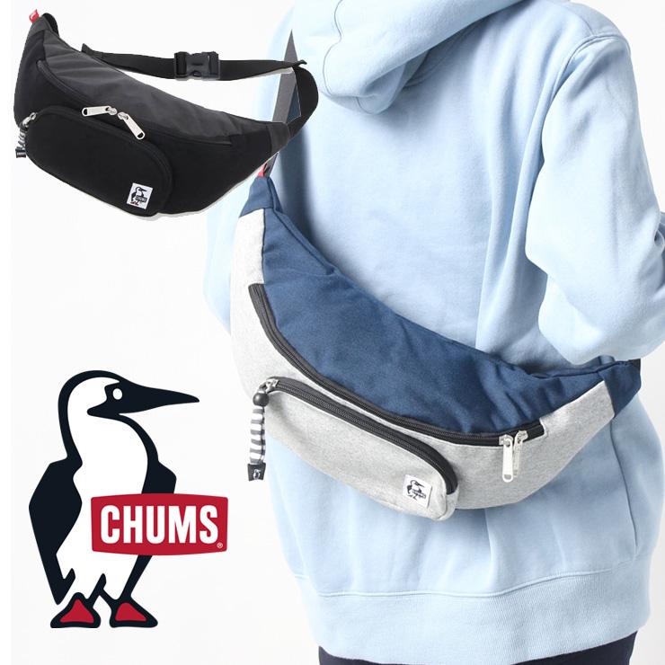 チャムス バッグ CHUMS ファニーパック スウェットナイロン ボディバッグ ショルダーバッグ CH60-3607 | CHUMS