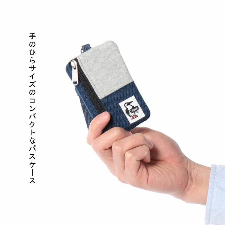 CHUMS チャムス コミューターパスケーススウェットナイロン Commuter Pass Case Sweat Nylon CH60-3619 | CHUMS | 07
