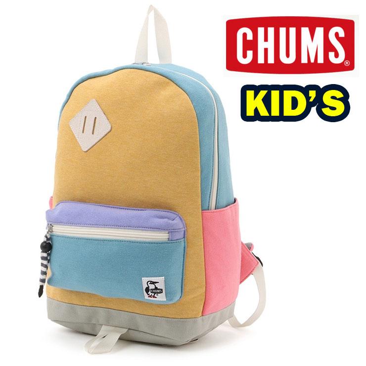 チャムス CHUMS キッズクラシックデイパックスウェットナイロン Kid's Classic DayPack Sweat Nylon CH60-3629 キッズ デイパック リュック | CHUMS