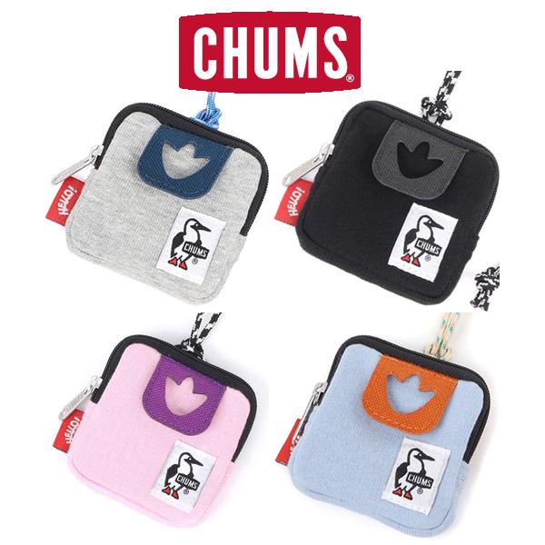 CHUMS チャムス Glasses Hook Coin Case Sweat Nylon チャムス グラッシーズフックコインケーススウェットナイロン コインケース CH60-3650 | CHUMS