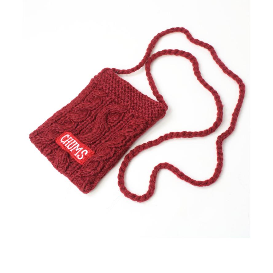 ショルダーバッグ ミニ チャムス バッグ CHUMS ネパールニットミニショルダー CH60-3844 ニット 斜め掛け かわいい レディース 軽い | CHUMS | 05