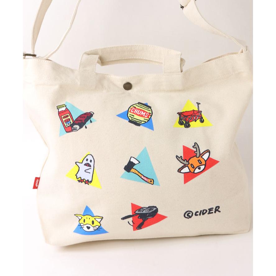 CHUMS チャムス かせきさいだぁ キャンバスショルダー CH60-403 ショルダーバッグ バッグ レディース メンズ ユニセックス 秋 冬 秋冬 | CHUMS | 02