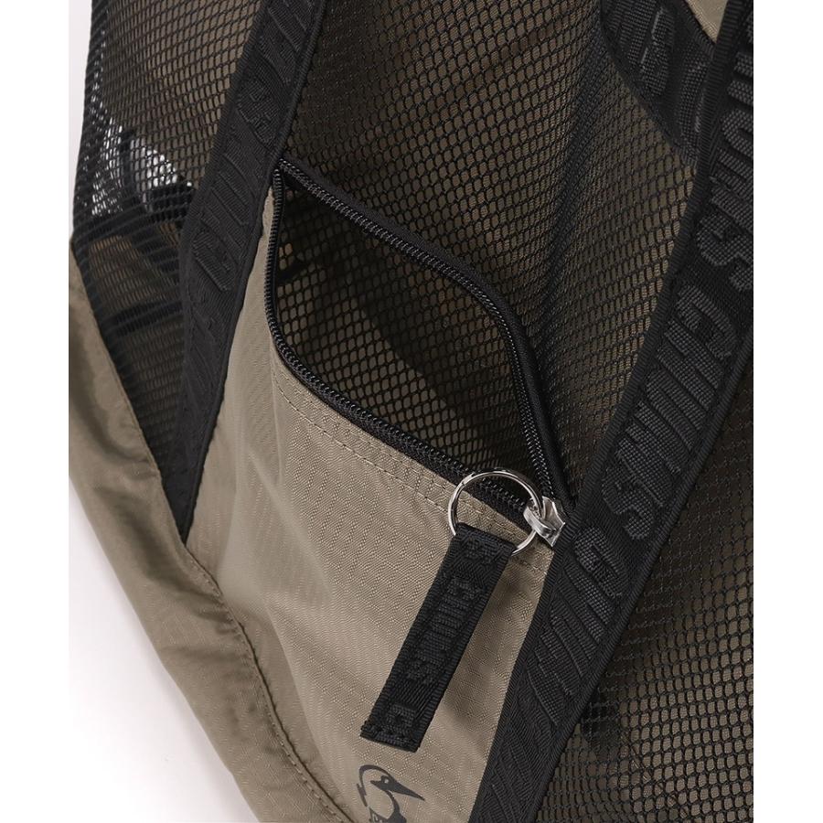 CHUMS チャムス トートバッグ メンズ レディース Mesh Tote Bag メッシュトートバッグ CH60-4087 春夏 バッグ 軽量 通気性 大容量 アウトドア | CHUMS | 06