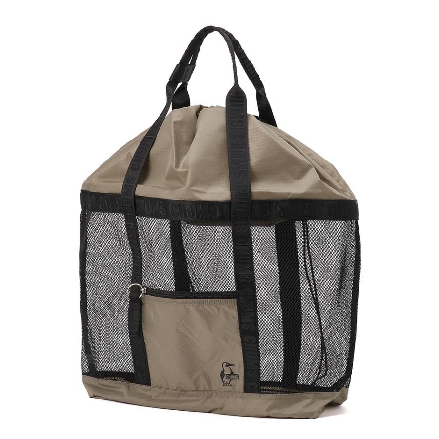 CHUMS チャムス トートバッグ メンズ レディース Mesh Tote Bag メッシュトートバッグ CH60-4087 春夏 バッグ 軽量 通気性 大容量 アウトドア | CHUMS | 09