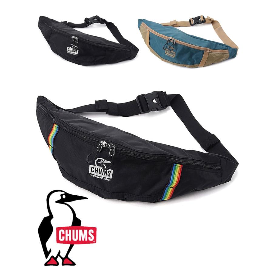 CHUMS チャムス Spring Dale Waist Pack スプリングデール ウエストパック CH60-4100 ウエストバッグ ボディバッグ ショルダーバッグ 2WAY 3L アウトドア | CHUMS