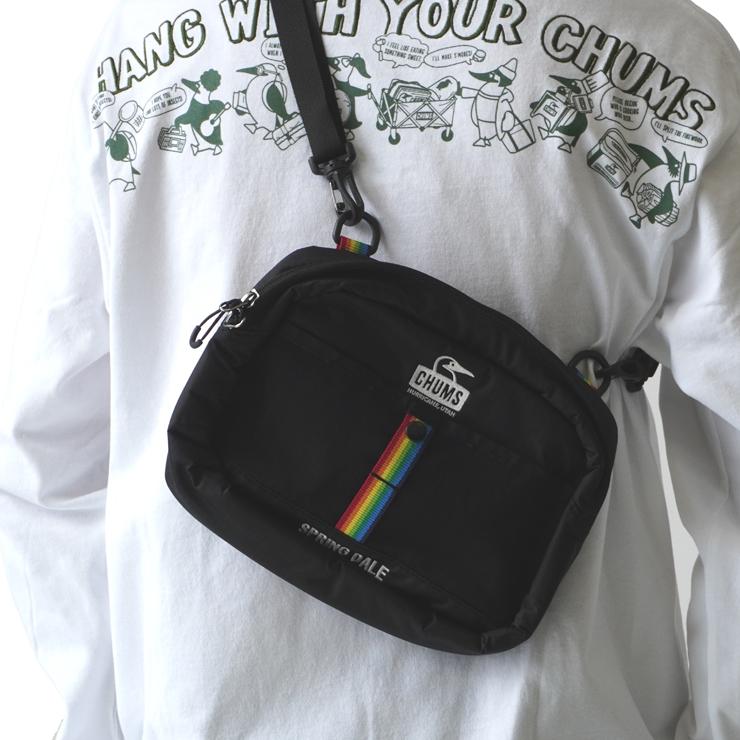 爆買 CHUMS チャムス Spring Dale Shoulder Bag スプリングデールショルダーバッグ CH60-4101 ショルダーバッグ サコッシュ | CHUMS | 03