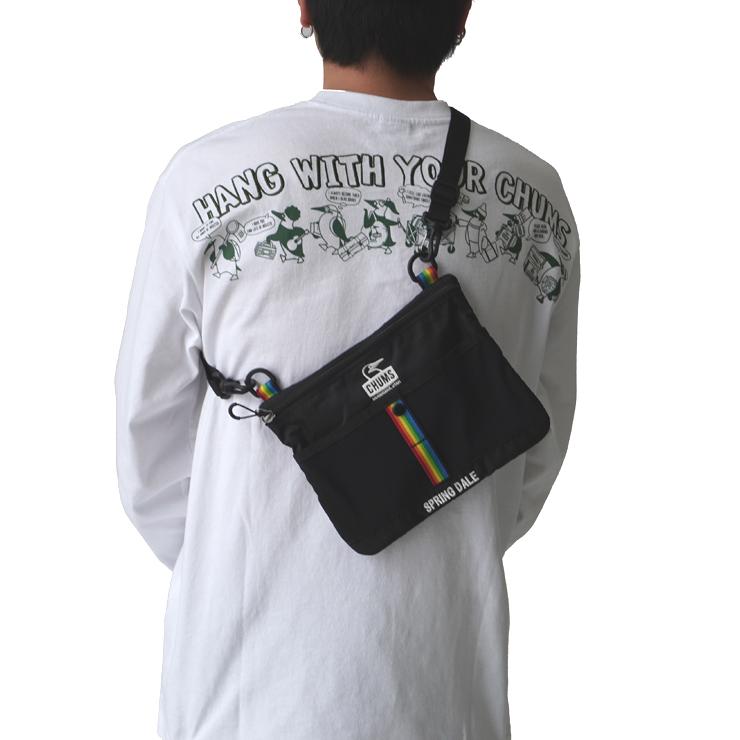 爆買 CHUMS チャムス Spring Dale Sacoche スプリングデールサコッシュ CH60-4103 サコッシュ ショルダーバッグ | CHUMS | 04