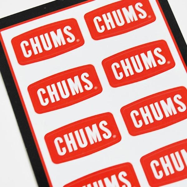 CHUMS チャムス ステッカー チャムス ステッカー スマホ CHUMS ロゴミニ Sticker CHUMS Logo Mini CH62-0089 ブランドロゴシール キャンプ | CHUMS | 02
