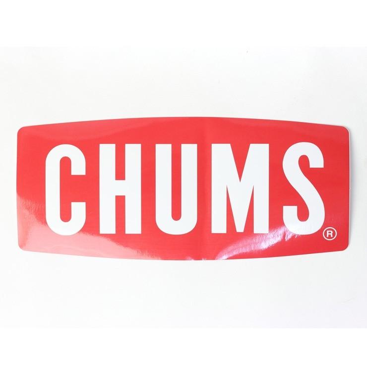 CHUMS チャムス ステッカー チャムス ステッカー 車 CHUMS 特大 チャムスロゴ ラージ 特大 CH62-1058 ブランドロゴシール キャンプ ステッカー | CHUMS | 01