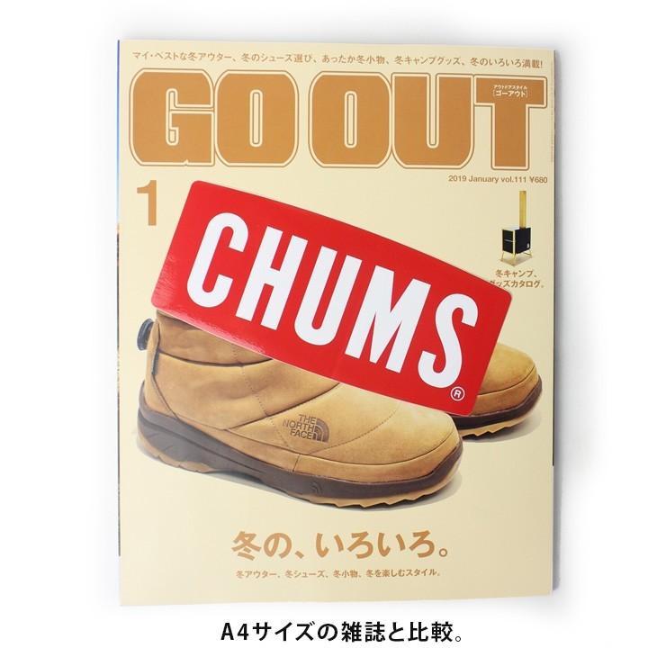 CHUMS チャムス ステッカー チャムス ステッカー 車 キャンプ CHUMS ステッカー ミディアム CH62-1071 ロゴマーク ブランドロゴシール | CHUMS | 01