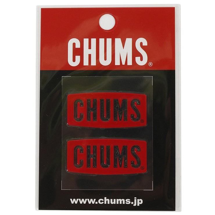 ステッカー チャムス 車 バイク アウトドア ブランド CHUMS Logo Emboss Sticker CH62-1125 キャンプ ブランドロゴシール｜protocol｜08