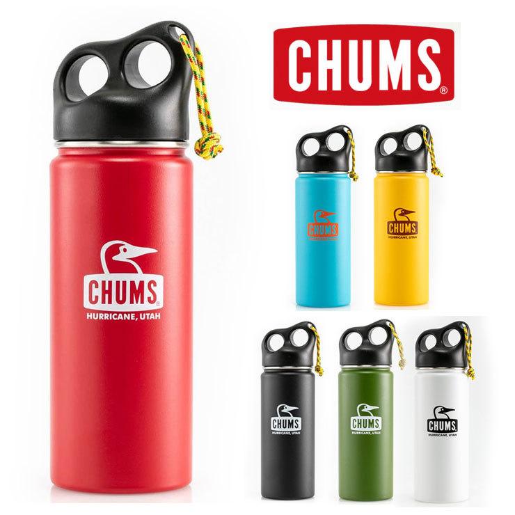 アウトドアブランド 水筒 ステンレス CHUMS チャムス キャンパーステンレスボトル 550ml CH62-1391 保温 保冷 水筒 | CHUMS