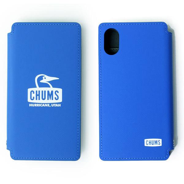 チャムス スマホケース CHUMS ターポリン ダイアリーケース フォー アイフォン iphone10 iphone10s スマホ CH62-1486 | CHUMS | 05