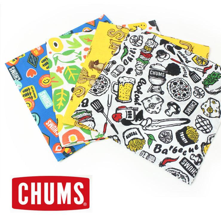CHUMS Bandana チャムスバンダナ 雑貨 小物 ハンカチ CH62-1617 山 アウトドア スポーツ お弁当 プレゼント | CHUMS