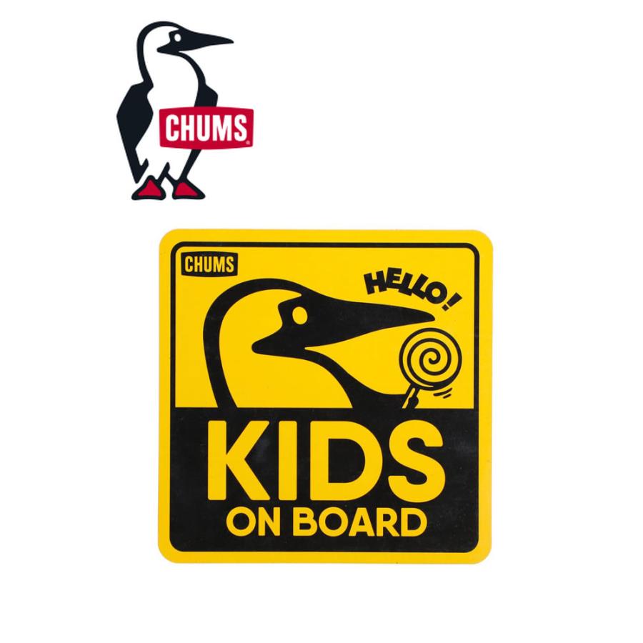 CHUMS チャムス Kids On Board Magnet キッズオンボードマグネット ステッカー ワッペン CH62-2140 | CHUMS