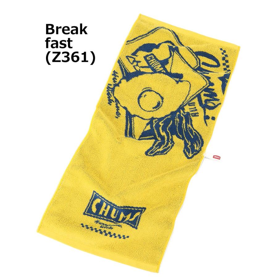 CHUMS チャムス CHUMS HOME Face Towel チャムスホームフェイスタオル CH62-2186 スポーツタオル 今治タオル 日本製 Breakfast(Z361) | CHUMS | 02