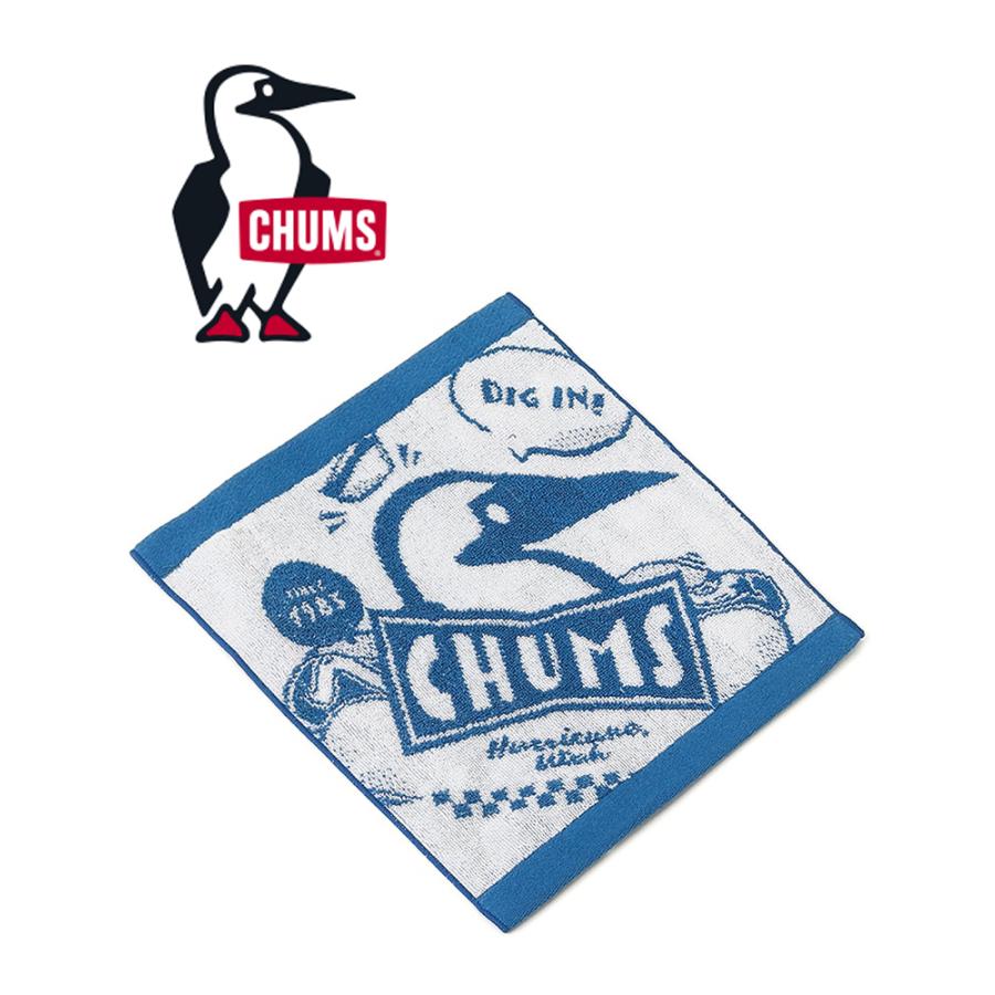 CHUMS チャムス CHUMS HOME Hand Towel チャムスホームハンドタオル CH62-2187 ハンカチ 今治タオル 日本製 HotDog(Z194) | CHUMS