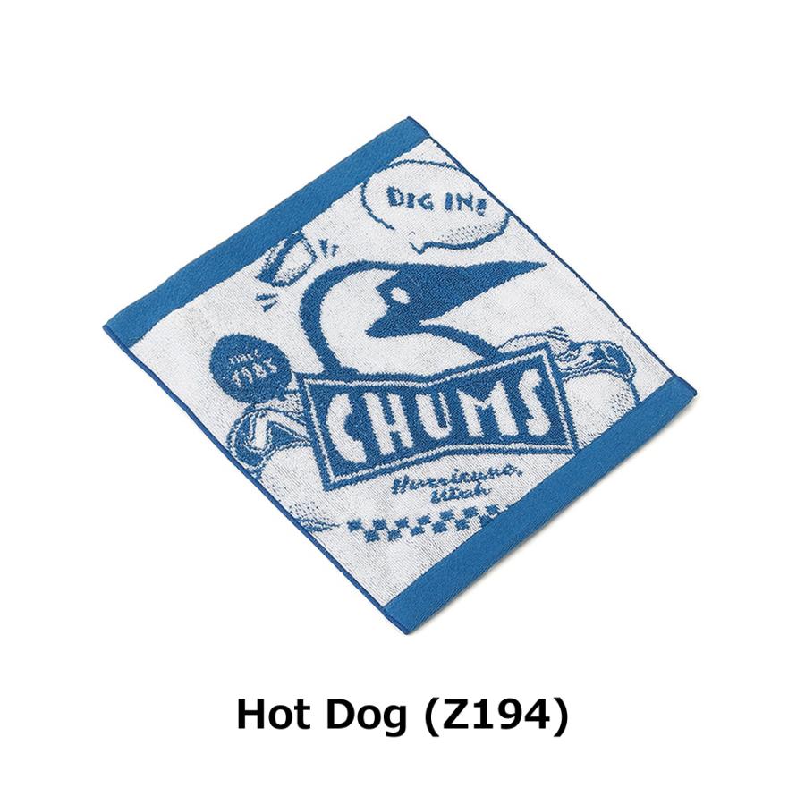 CHUMS チャムス CHUMS HOME Hand Towel チャムスホームハンドタオル CH62-2187 ハンカチ 今治タオル 日本製 HotDog(Z194) | CHUMS | 02
