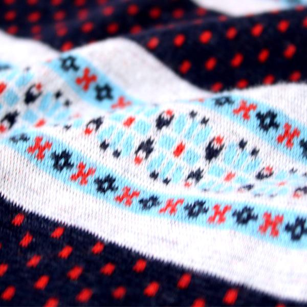 爆買 WASH'N'MADE ウォッシュンメイド ジャガード タンクトップ ネイビー Lサイズ | WASH'N' MADE | 05