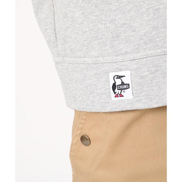 CHUMS チャムス CHUMS Logo Crew Top チャムスロゴクルートップ CH00-1416 USAコットン 裏起毛スウェット ロゴをプリント | CHUMS | 07
