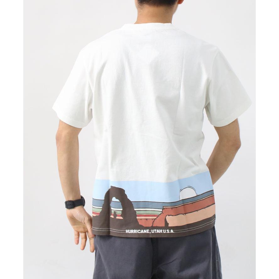 CHUMS チャムス Tシャツ メンズ CHUMS UTAH LANDSCAPES T-SHIRT ユタ ランドスケープス Tシャツ CH01-2520 | CHUMS | 03