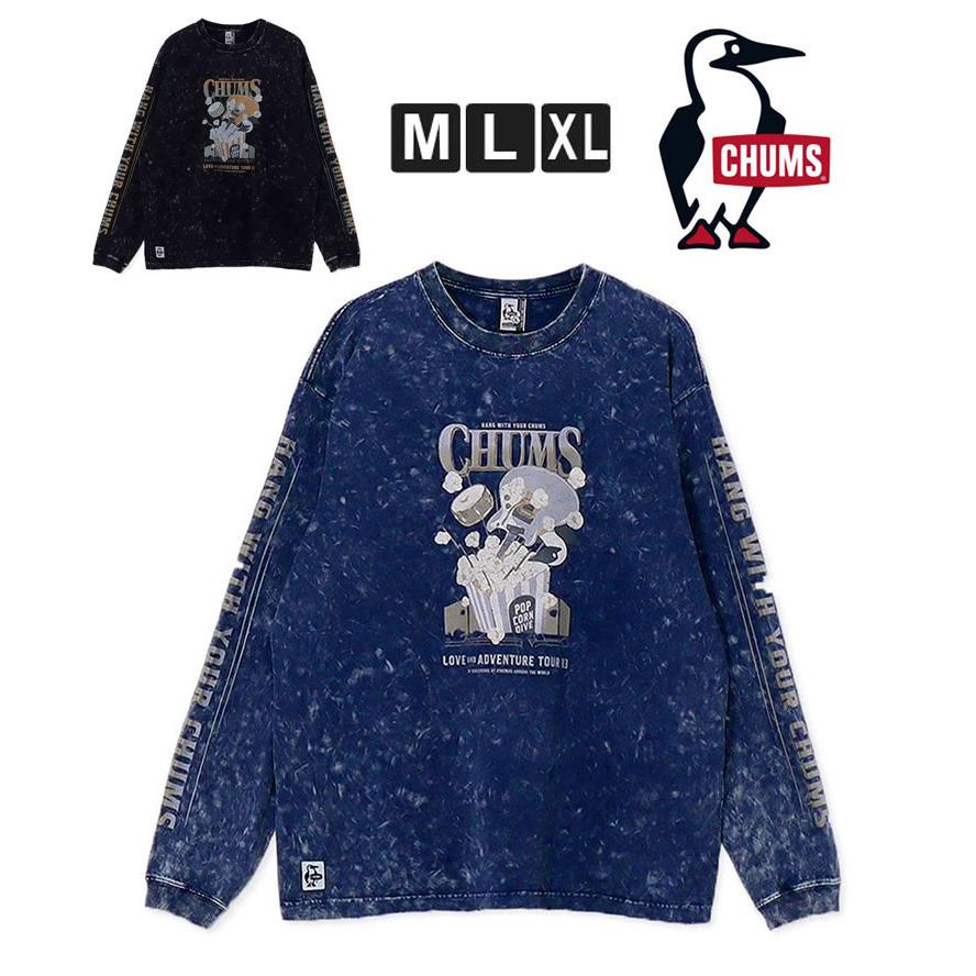 CHUMS チャムス キャニオンランズチャムスツアー83ロングスリーブTシャツ CH01-2655 長袖 tシャツ メンズ レディース ロンT 秋 冬 秋冬 | CHUMS