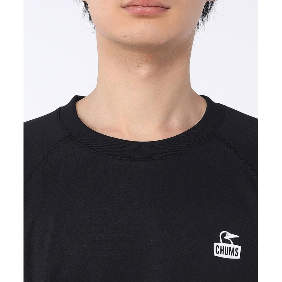 CHUMS チャムス Tシャツ メンズ 半袖 スポーツ ドライ 吸汗速乾 アウトドア キャンプ ランニング トレーニング CH01-2707 | CHUMS | 01