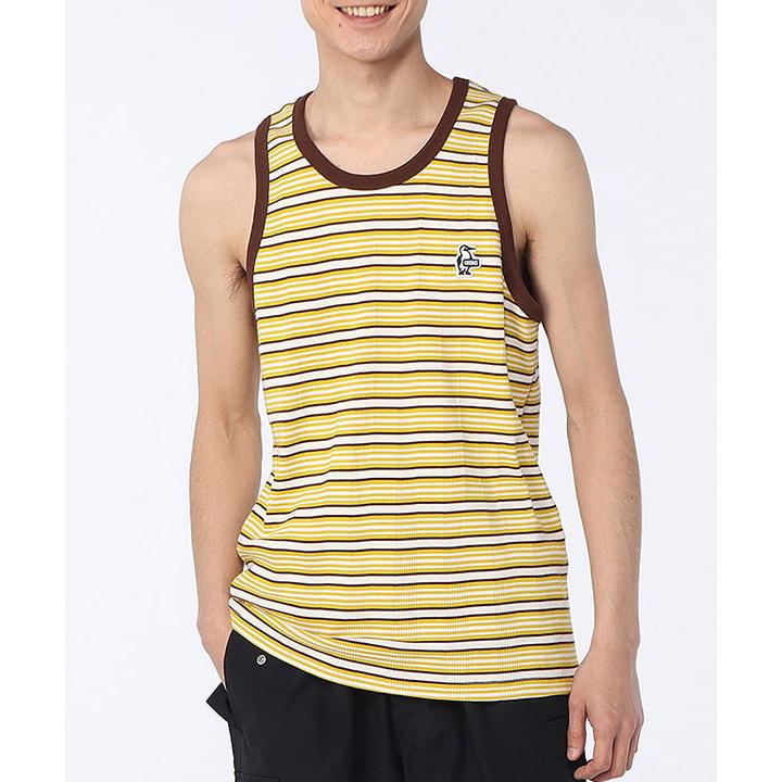タンクトップ メンズ レディース 春夏 CHUMS チャムス ストレイタムリブタンクトップ CH01-2734 リブ ノースリーブ レイヤード | CHUMS | 06