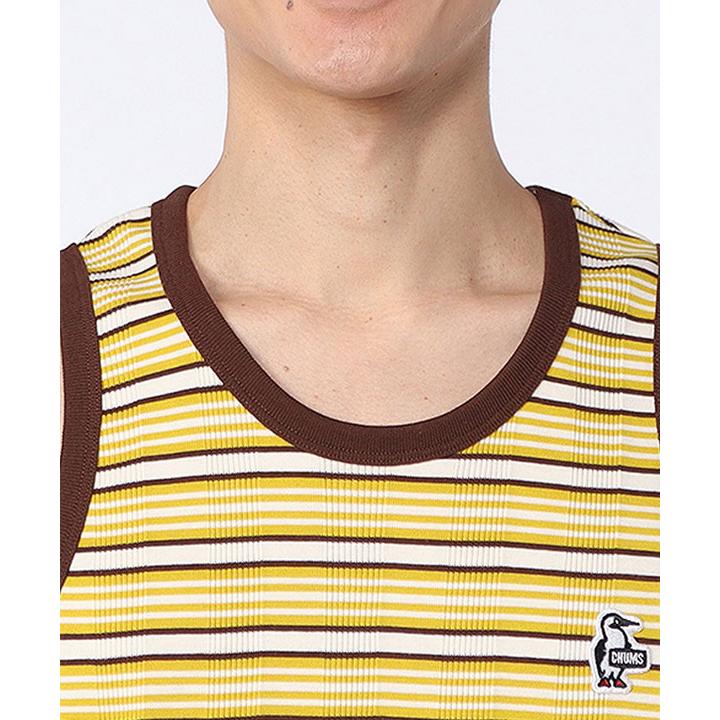 タンクトップ メンズ レディース 春夏 CHUMS チャムス ストレイタムリブタンクトップ CH01-2734 リブ ノースリーブ レイヤード | CHUMS | 08