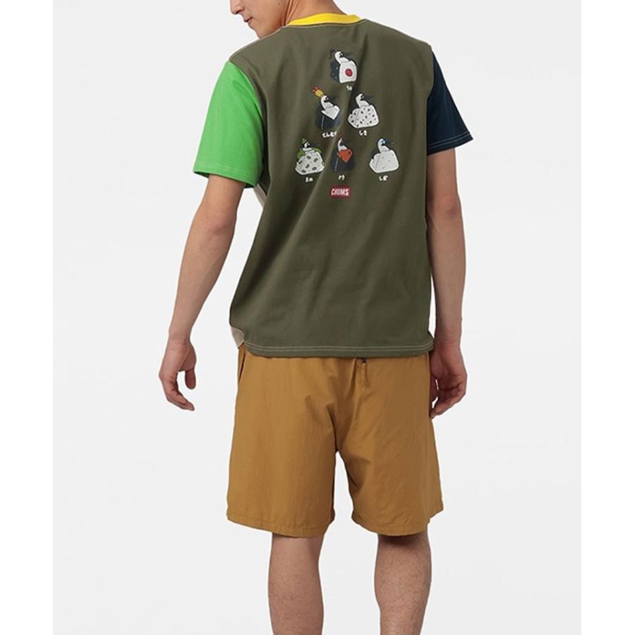 Tシャツ メンズ レディース 春 夏 CHUMS チャムス 半袖Tシャツ ブービーオニギリフレンズTシャツ Booby Onigiri Friends T-Shirt プリントTシャツ CH01-2743 | CHUMS | 06