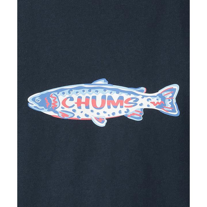 Tシャツ メンズ 春夏 CHUMS チャムス フィッシングクラブTシャツ CH01-2753 半袖 プリントTシャツ コットン アウトドア | CHUMS | 07