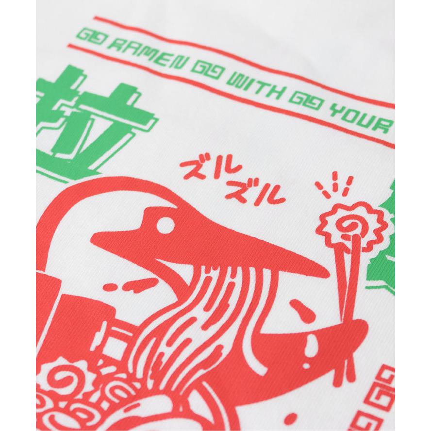 CHUMS チャムス 拉麺一丁Tシャツ CH01-2786 メンズ レディース 大きいサイズ Teeシャツ Tシャツ 半袖 綿 Mサイズ Lサイズ XLサイズ 春 夏 春夏 | CHUMS | 10