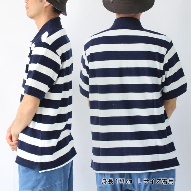 チャムス tシャツ メンズ 大きいサイズ CHUMS ブービーボーダー ポロシャツ CH02-1192 ポロシャツ トップス キャンプ UV ケア 半袖 | CHUMS | 07