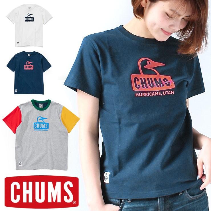キャンプ 服装 女子 春 アウトドアブランド Chums チャムス Tシャツ ブービーフェイスtシャツ レディース Ch11 1325 Swtch Protocol 通販 Yahoo ショッピング