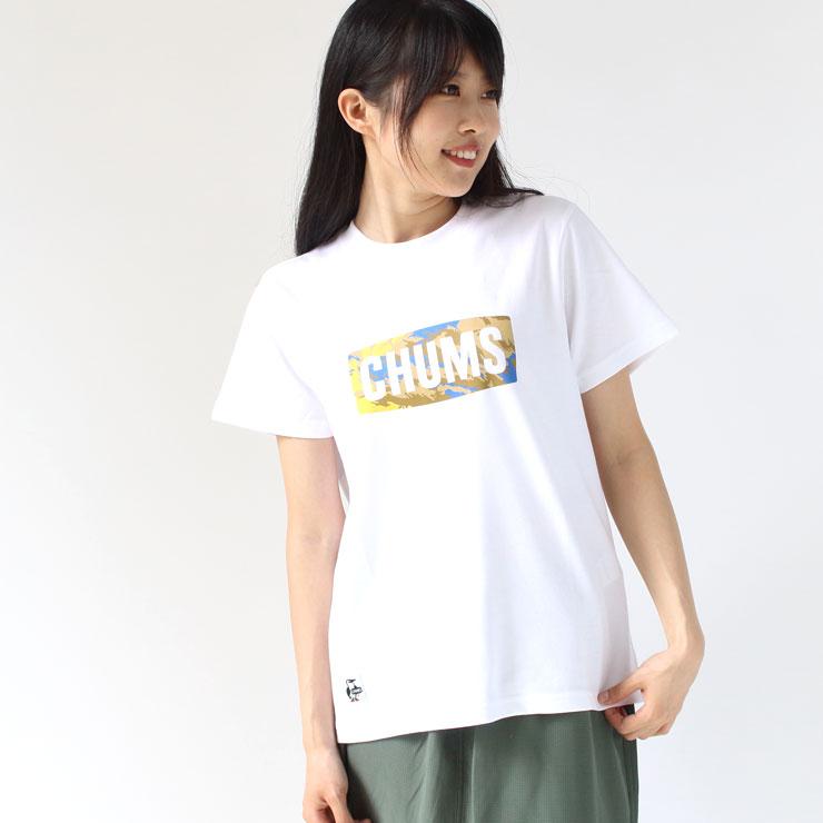 チャムス Tシャツ レディース CHUMS JOY ART tシャツ CH01-2189 CH11-2189 半袖 フェス キャンプ アウトドア | CHUMS | 04