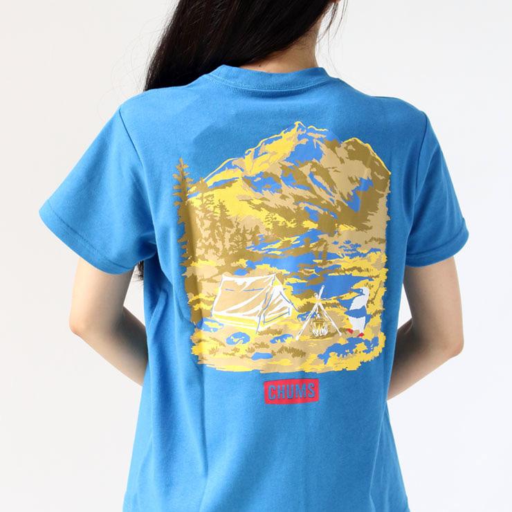 チャムス Tシャツ レディース CHUMS JOY ART tシャツ CH01-2189 CH11-2189 半袖 フェス キャンプ アウトドア | CHUMS | 05
