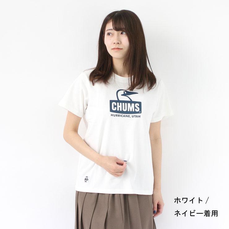 CHUMS チャムス tシャツ レディース 大きいサイズ CHUMS ブービーフェイスTシャツ CH11-2278 ブービーバード キャンプ フェス | CHUMS | 04