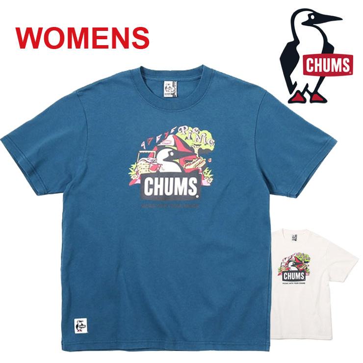 CHUMS チャムス Picnic Booby T-Shirt ピクニックブービーTシャツ CH11-2347  CH01-2347 | CHUMS